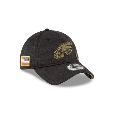 Sapca New Era Philadelphia Eagles NFL Salute To Service 9TWENTY Adjustable - Negrii